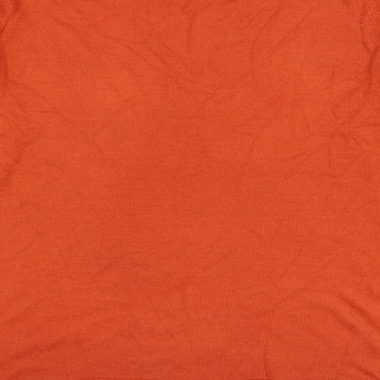 Womens UK Size M Bonmarché Orange Pullover Jumper