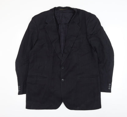 Mens UK Size 42 Marks and Spencer Regular Blue Suit Jacket