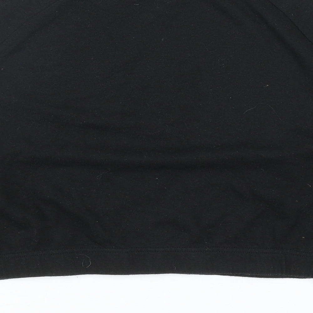Primark Girls Black Cotton Pullover Sweatshirt Size 11-12 Years Pullover - Mickey Mouse