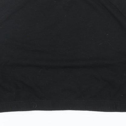 Primark Girls Black Cotton Pullover Sweatshirt Size 11-12 Years Pullover - Mickey Mouse