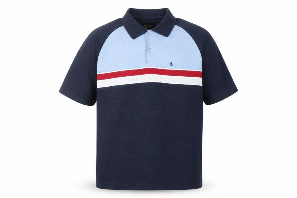 Mens UK Size L John Curtis Cotton Polo Shirt