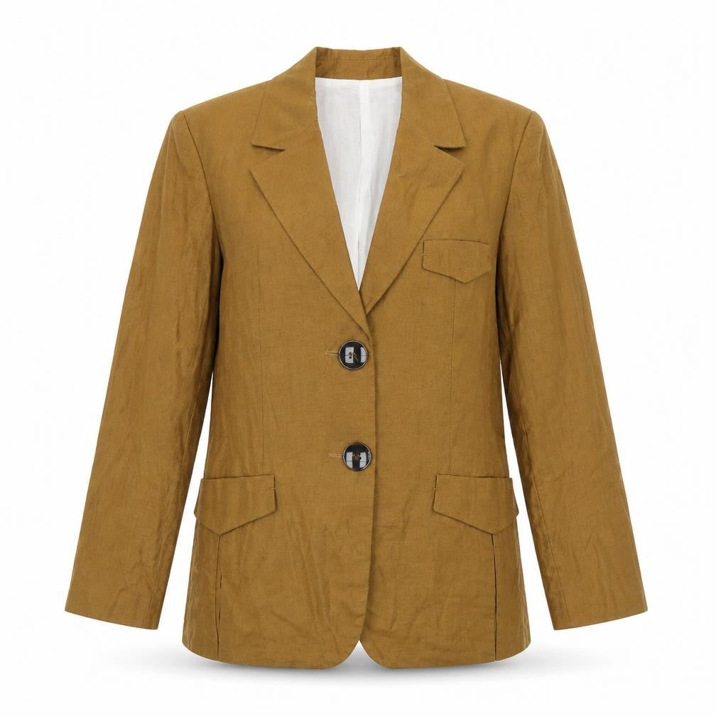 Womens UK Size S Zara Brown Jacket