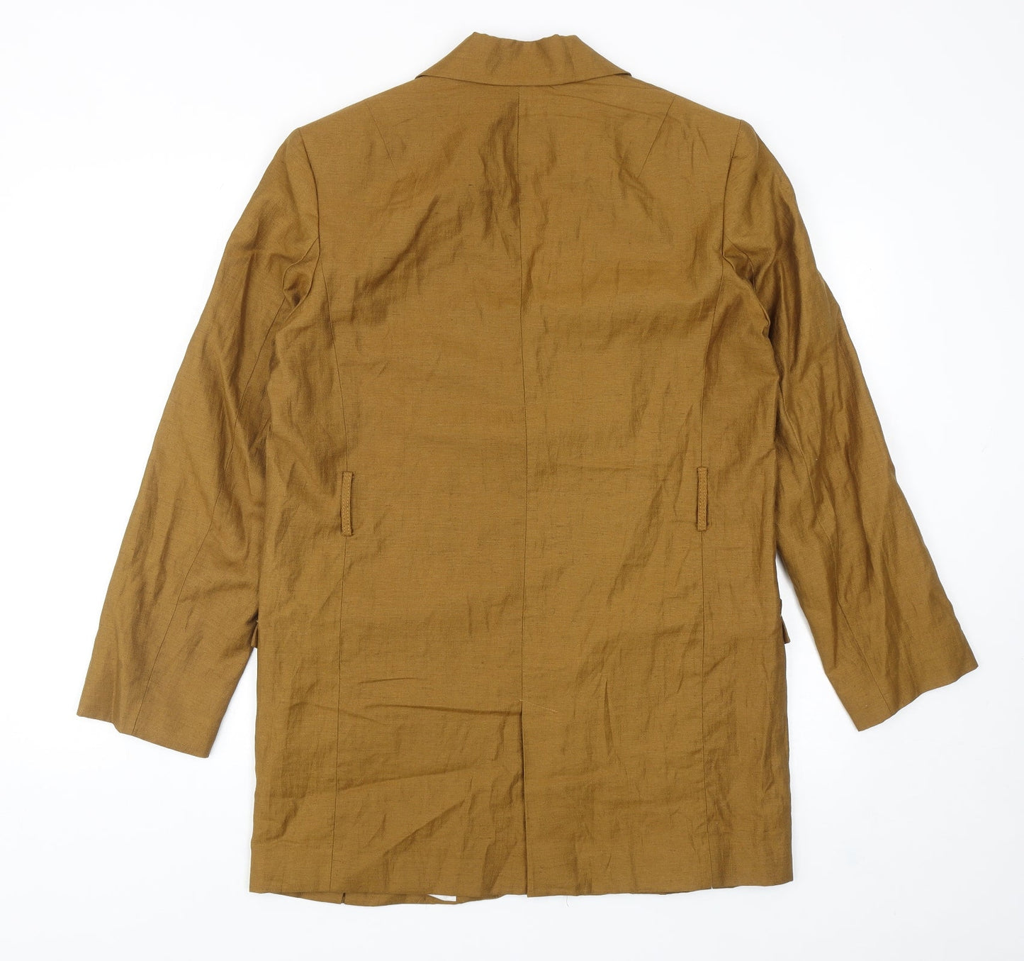 Womens UK Size S Zara Brown Jacket