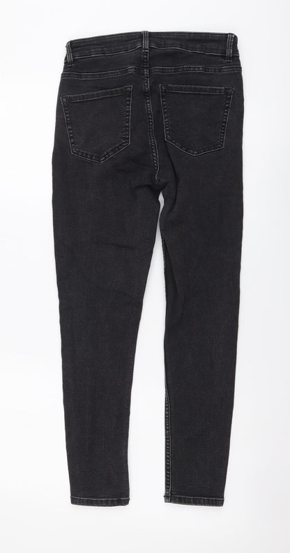 Womens UK Size 8 Marks and Spencer Regular Fit Skinny Grey Jeans