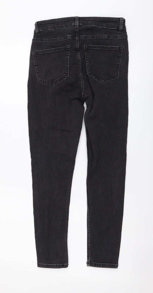 Womens UK Size 8 Marks and Spencer Regular Fit Skinny Grey Jeans