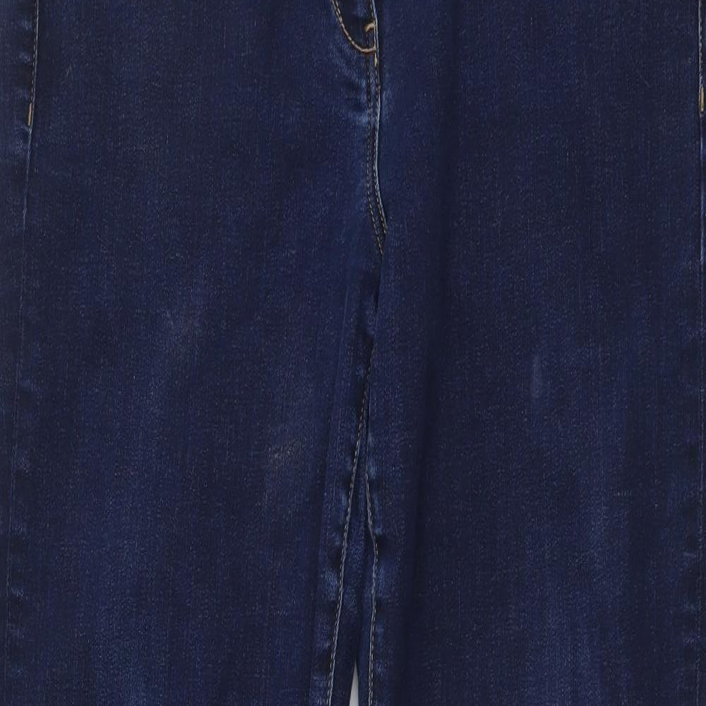 Sandwich Womens Blue Cotton Tapered Jeans Size 32 in L28 in Regular Button