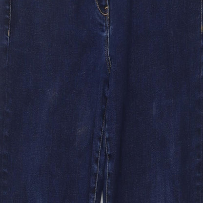 Sandwich Womens Blue Cotton Tapered Jeans Size 32 in L28 in Regular Button