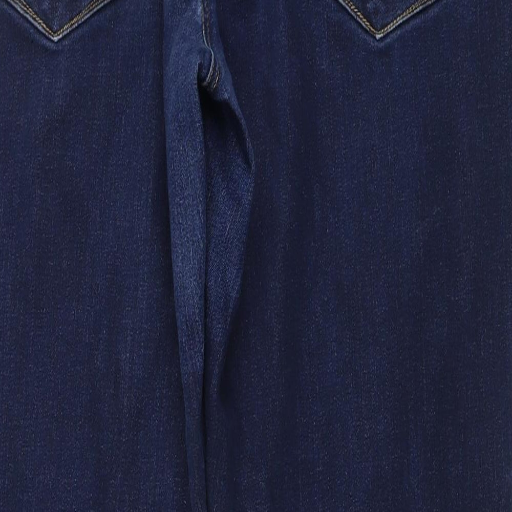 Sandwich Womens Blue Cotton Tapered Jeans Size 32 in L28 in Regular Button