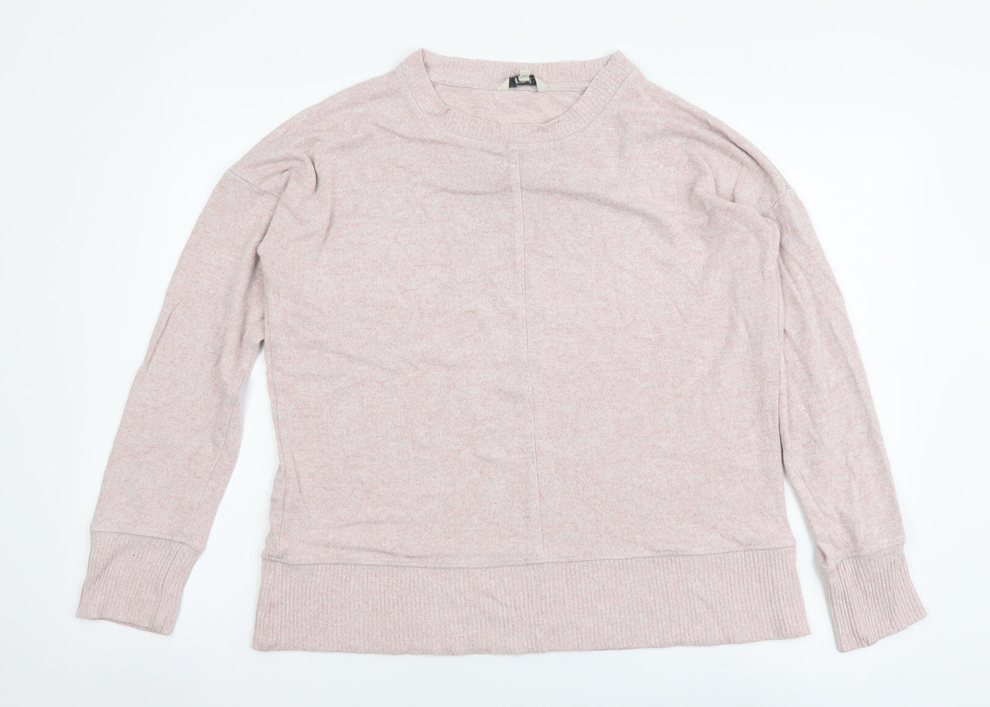 Womens UK Size 14 NEXT Pink Henley Jumper