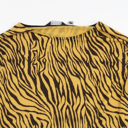 Womens UK Size 12 Dorothy Perkins Yellow Pullover Jumper