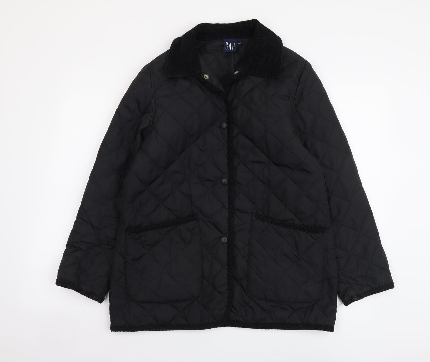 Gap Womens Black Jacket Coatigan Size XS Button