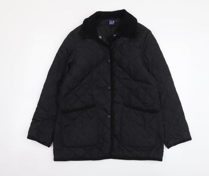 Gap Womens Black Jacket Coatigan Size XS Button