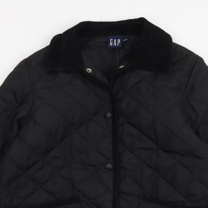 Gap Womens Black Jacket Coatigan Size XS Button