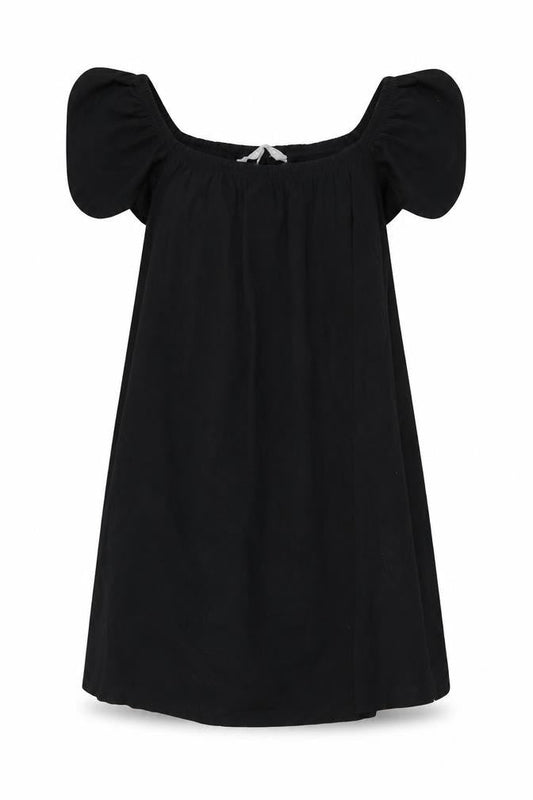 Red Herring Womens Black Cotton A-Line Size 8 Round Neck Pullover