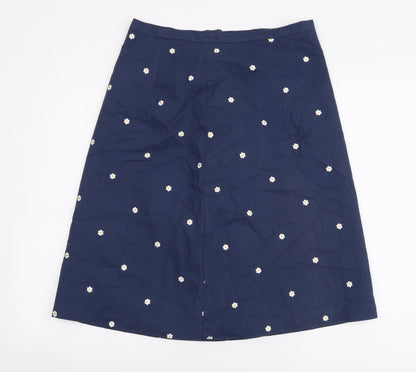 Womens UK Size 30 in Preworn A-Line Jersey Skirt