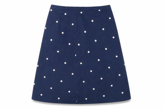 Womens UK Size 30 in Preworn A-Line Jersey Skirt