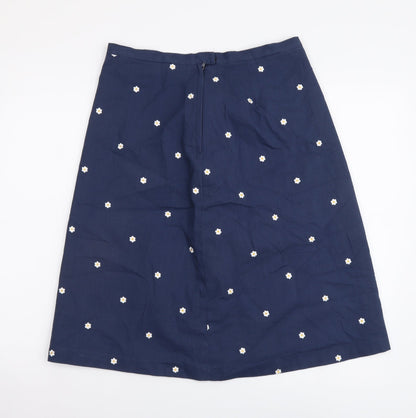 Womens UK Size 30 in Preworn A-Line Jersey Skirt
