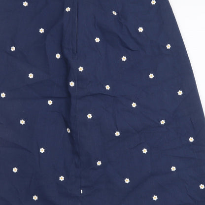 Womens UK Size 30 in Preworn A-Line Jersey Skirt