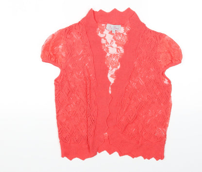Womens UK Size 12 Be Beau Pink Cardigan Jumper
