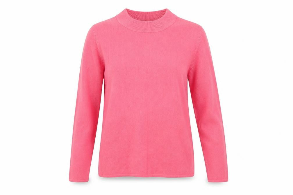 Womens UK Size 14 Love Knitwear Pink Pullover Jumper