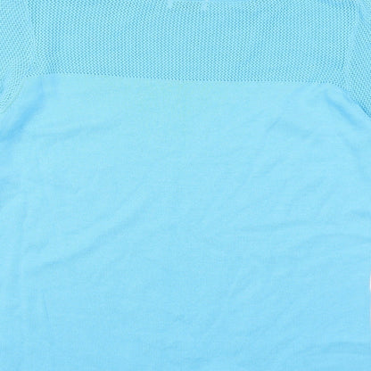 Womens UK Size 14 Damart Blue Pullover Jumper