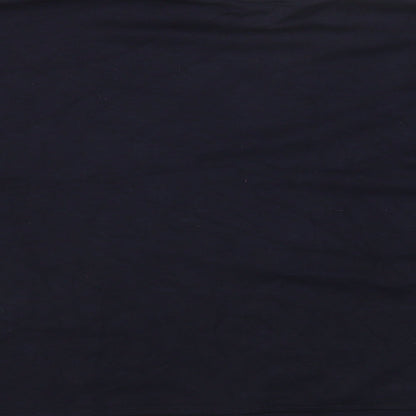 F&F Womens Blue Round Neck Nylon Pullover Jumper Size 8