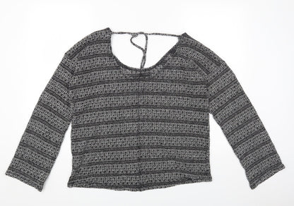 Womens UK Size 16 NEXT Grey Pullover Jumper