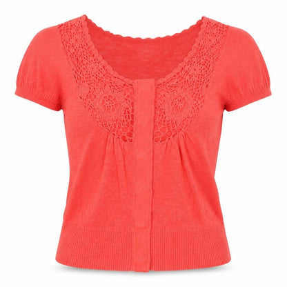 Womens UK Size XS Monsoon Pink Cardigan Jumper