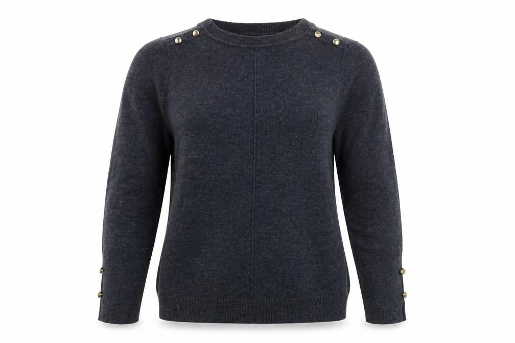 Womens UK Size S Primark Grey Pullover Jumper
