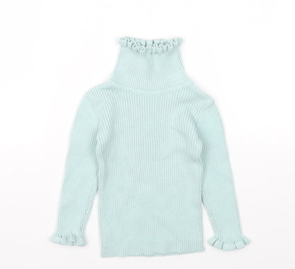 Matalan Blue Cotton Pullover Jumper Size 18-24 Months Pullover