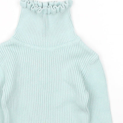 Matalan Blue Cotton Pullover Jumper Size 18-24 Months Pullover
