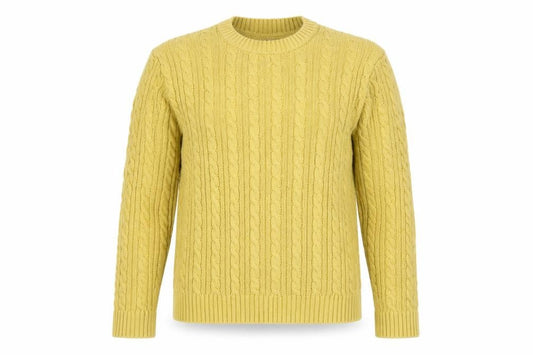 Womens UK Size S Tru Collection Yellow Pullover Jumper