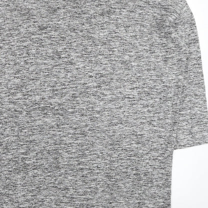 Womens UK Size 10 River Island Grey Tunic Jumper