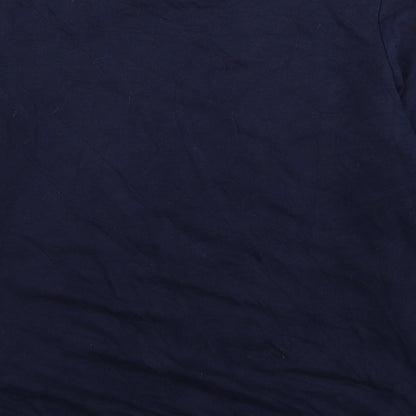 Dorothy Perkins Womens Blue Cotton Pullover Sweatshirt Size 10 Pullover