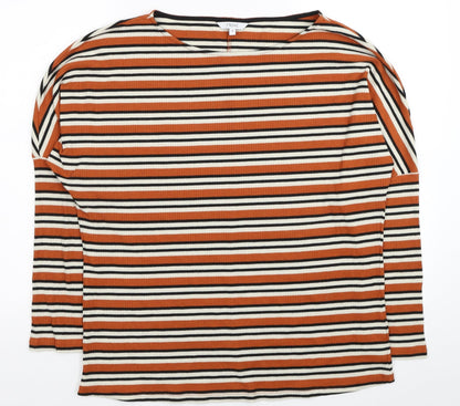 Womens UK Size 16 NEXT Orange Pullover Jumper
