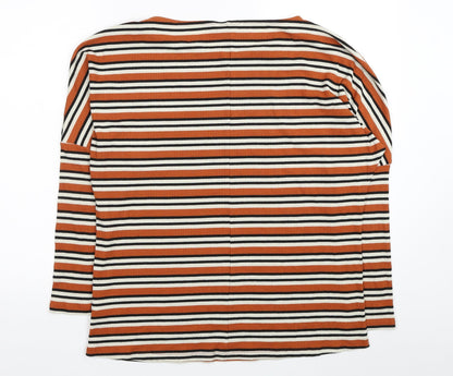 Womens UK Size 16 NEXT Orange Pullover Jumper