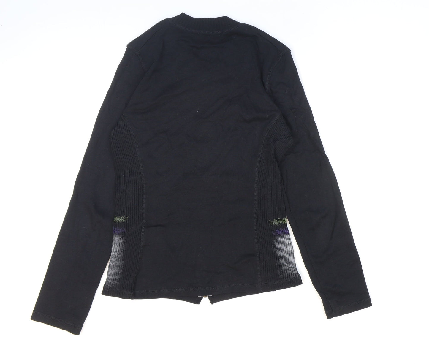Kalisson Womens Black Jacket Size S Zip