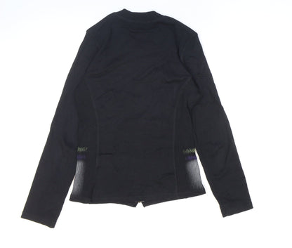Kalisson Womens Black Jacket Size S Zip