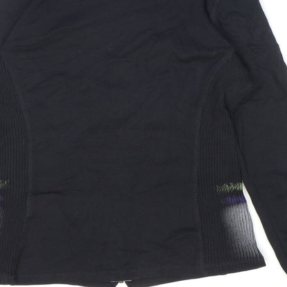 Kalisson Womens Black Jacket Size S Zip