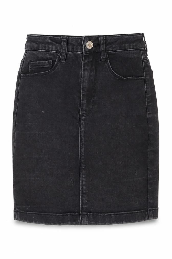 Womens UK Size 4 Missguided Mini Denim Skirt