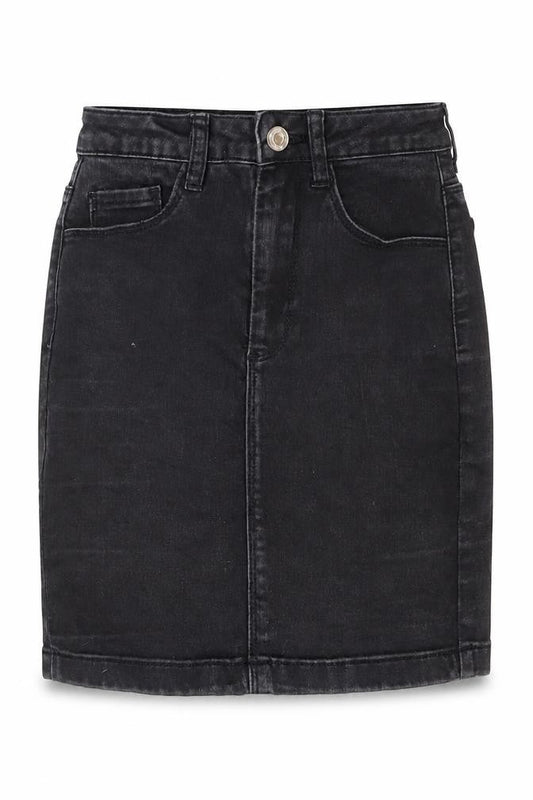 Womens UK Size 4 Missguided Mini Denim Skirt