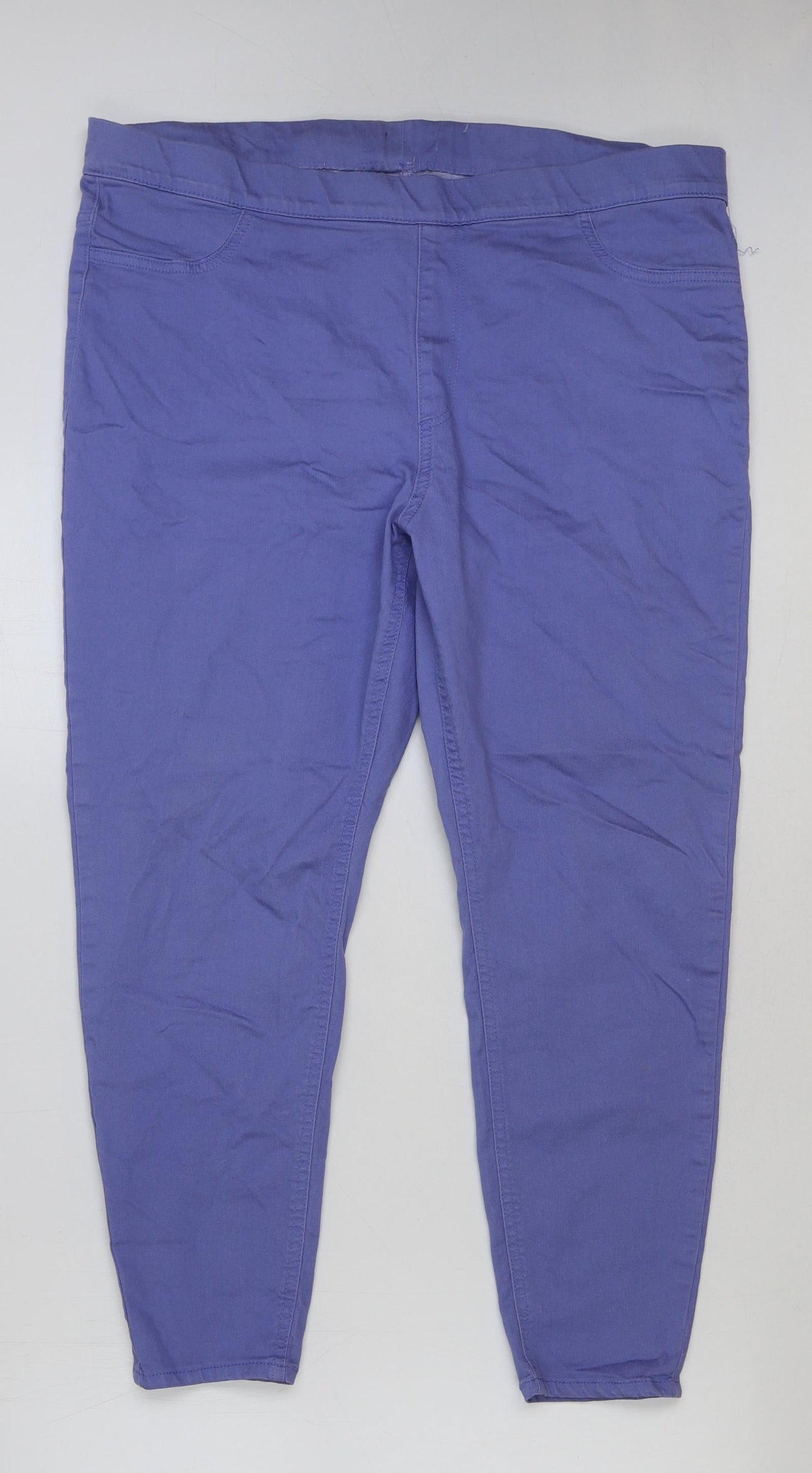 Womens UK Size 38 in Preworn Regular Fit Jegging Blue Jeans