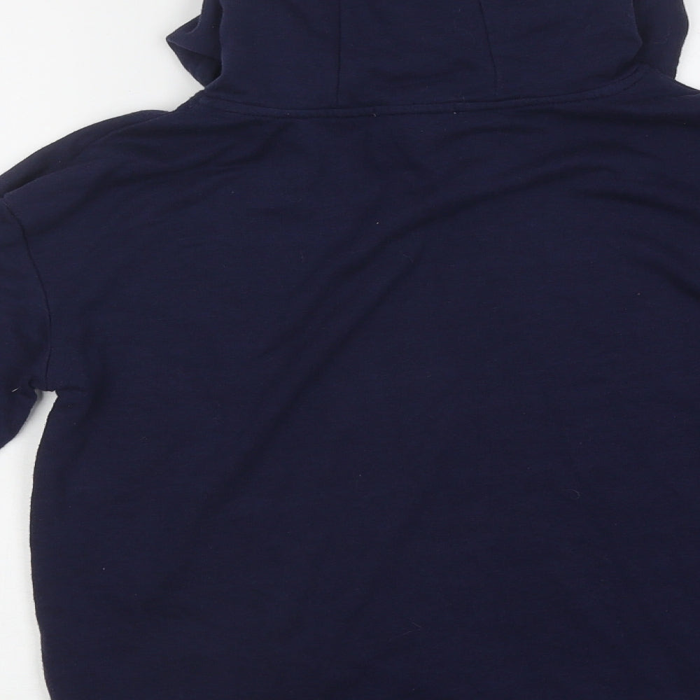 Primark Girls Purple Cotton Pullover Hoodie Size 12-13 Years Pullover - Off Duty Unicorn