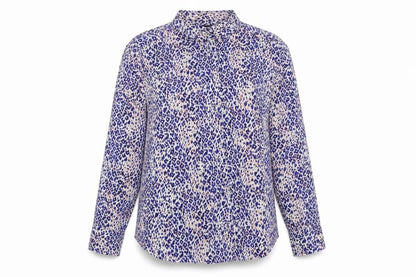 Womens UK Size 14 Marks and Spencer Multicoloured Jersey Button-Up