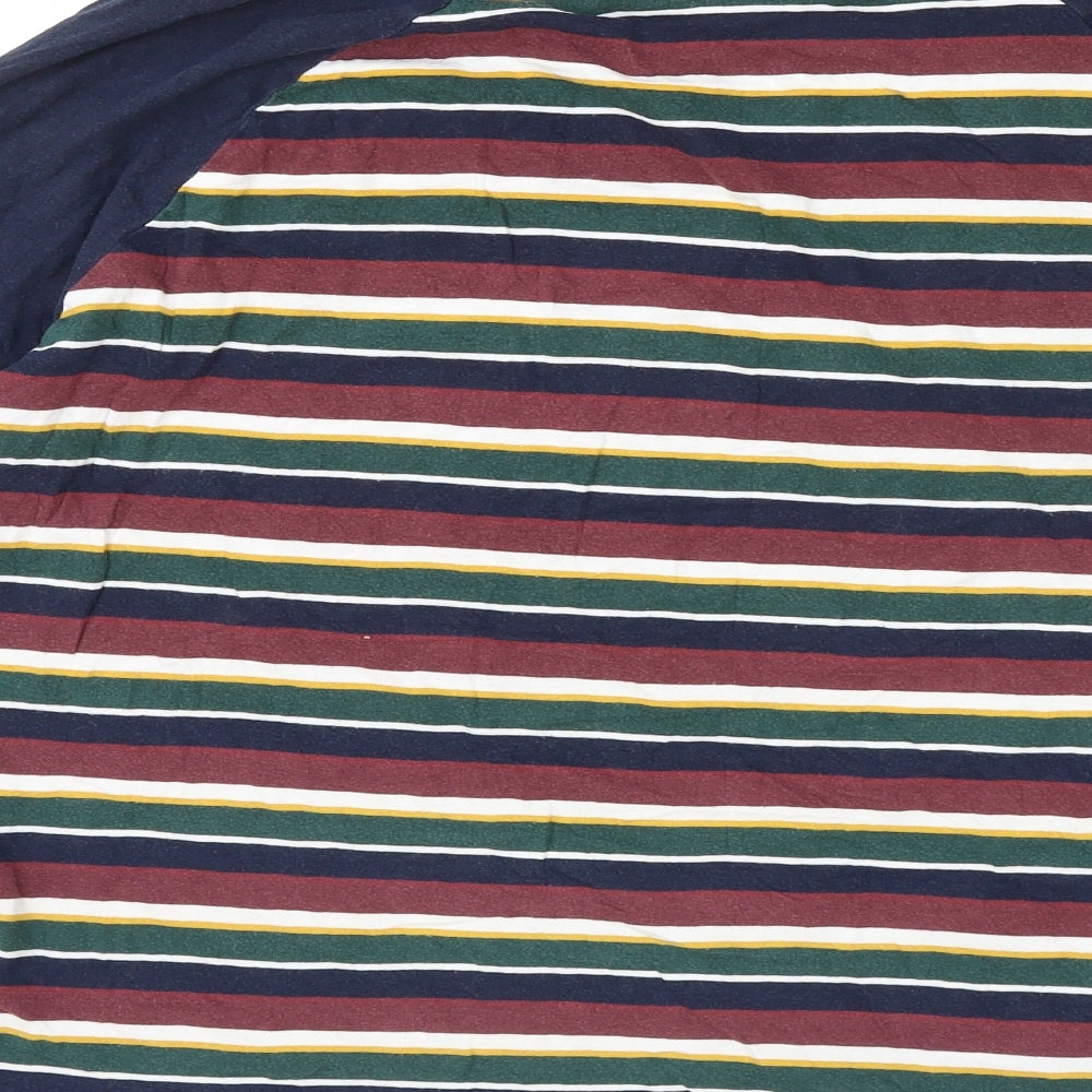 Mens UK Size M Marks and Spencer Blue  Button-Up Long Sleeve Casual Shirt