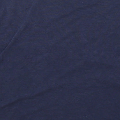 Womens UK Size 16 Marks and Spencer Blue Basic T-Shirt