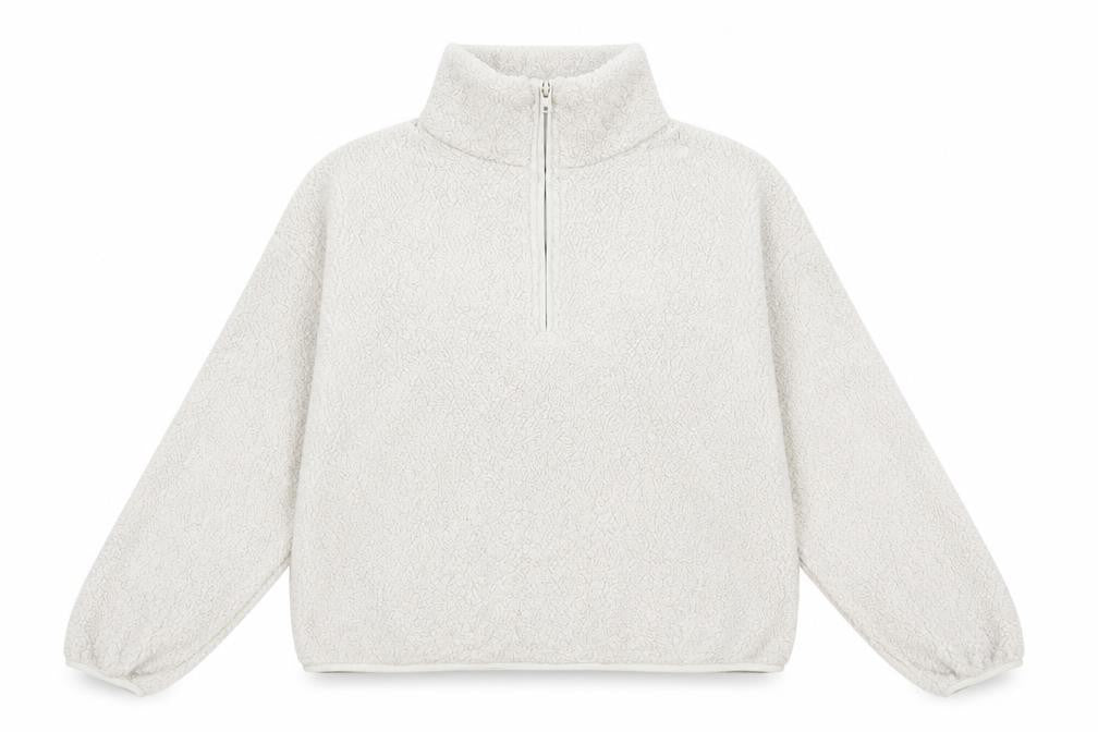 Womens UK Size S H&M Grey Henley Jumper