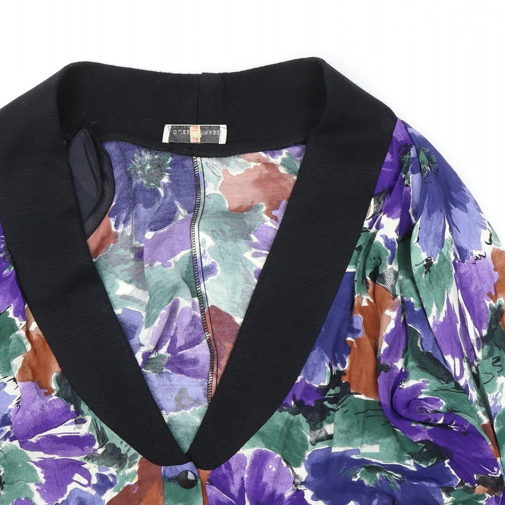 Womens UK Size 14 House of Fraser Multicoloured Jacket