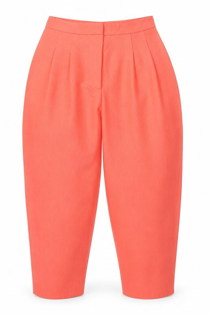 Womens UK Size 10 ASOS Regular Fit  Orange Trousers