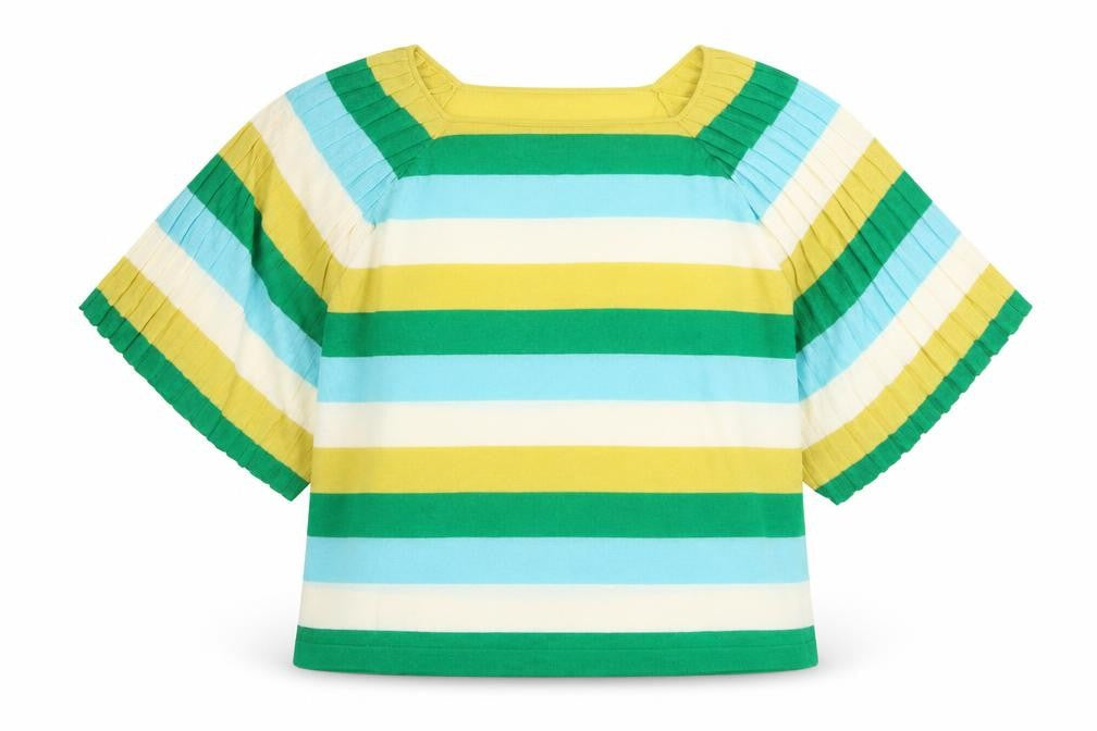 Womens UK Size M Gallery Multicoloured Basic Blouse